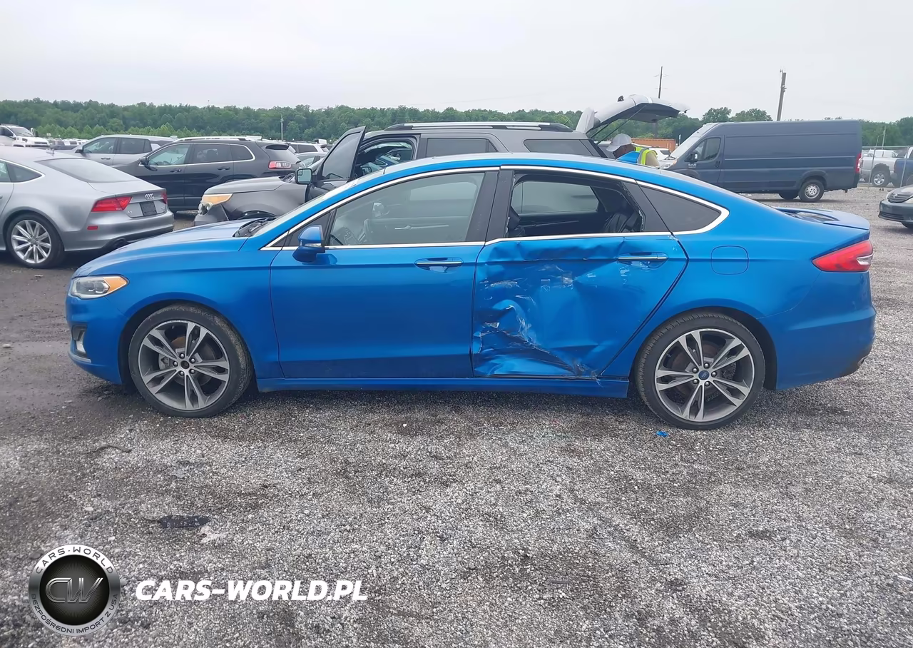 2020 Ford Fusion Titanium VIN:3FA6P0D97LR151166 - 14