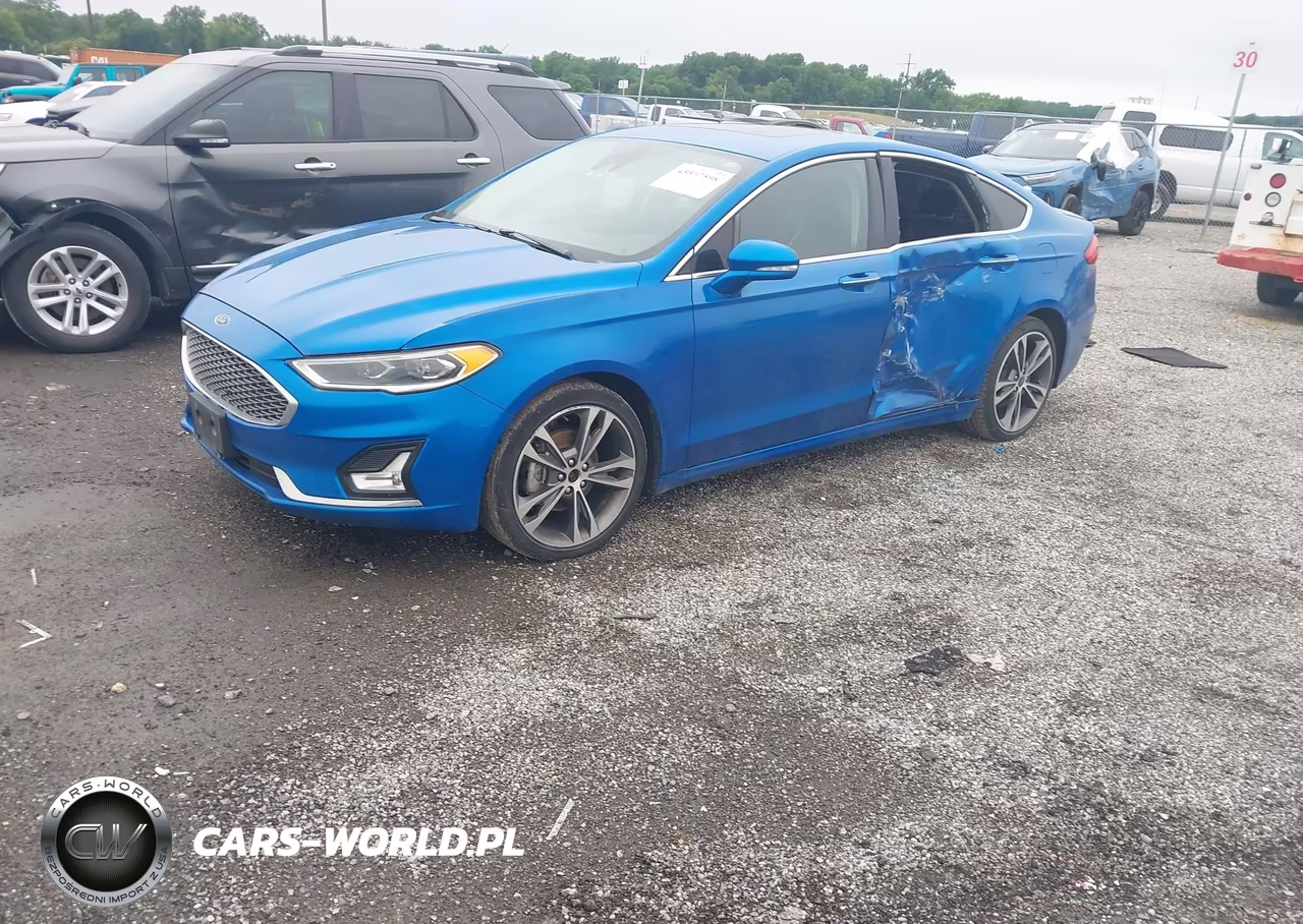 2020 Ford Fusion Titanium VIN:3FA6P0D97LR151166 - 2