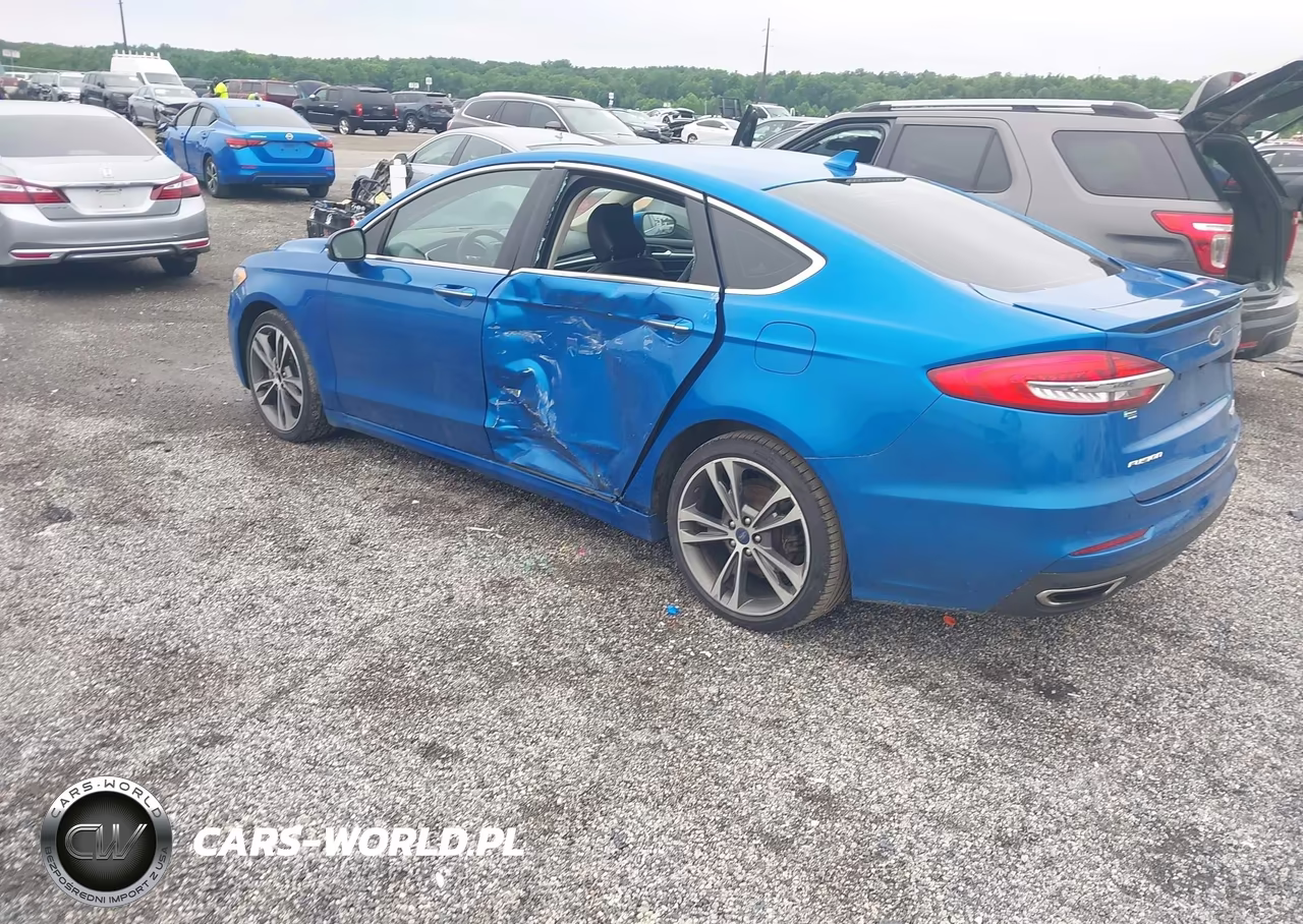 2020 Ford Fusion Titanium VIN:3FA6P0D97LR151166 - 3