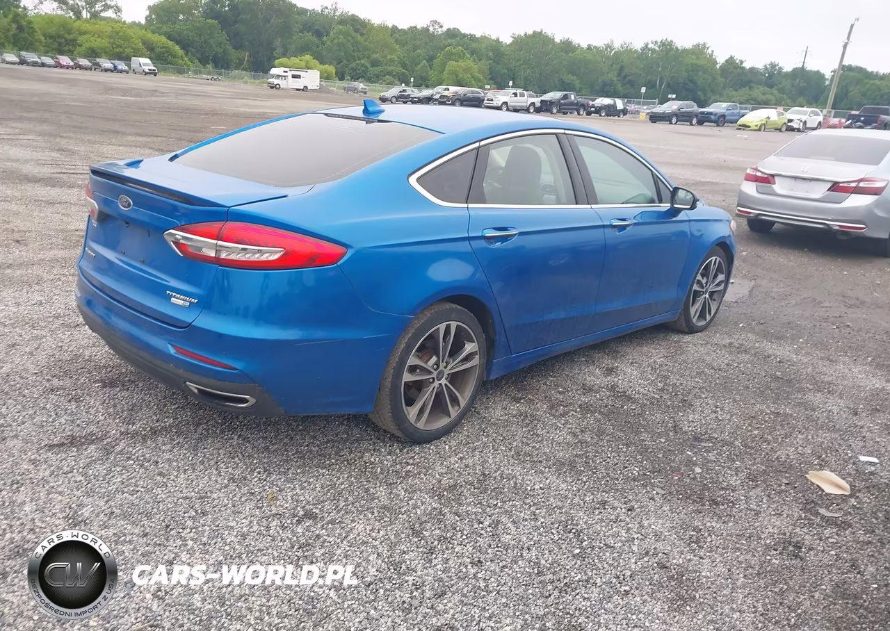 2020 Ford Fusion Titanium VIN:3FA6P0D97LR151166 - 4