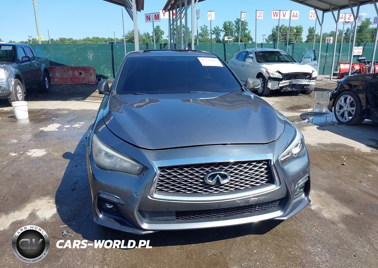 2018 Infiniti Q50 3.0T Red Sport 400 VIN:JN1FV7AP8JM461542 - 12
