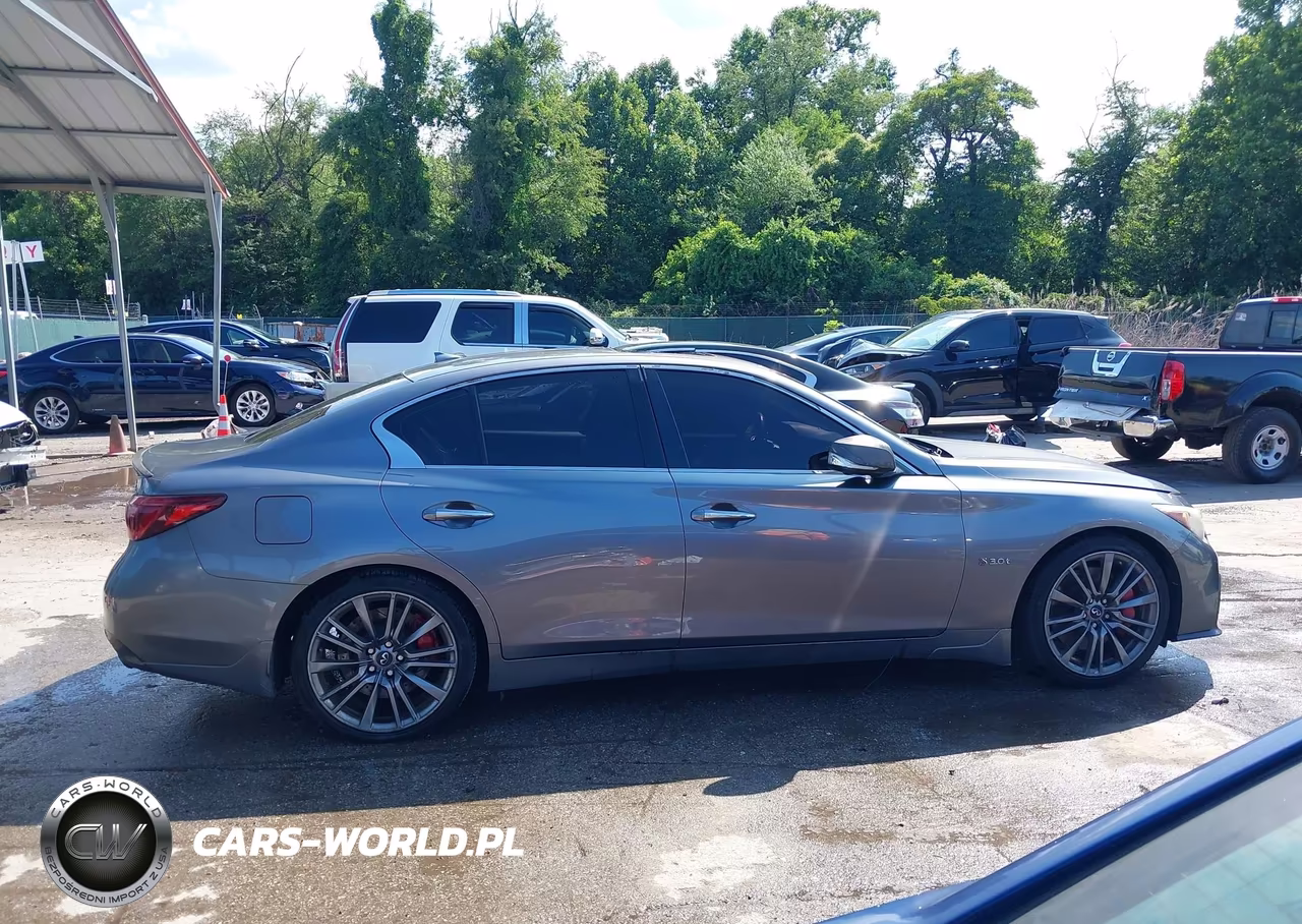 2018 Infiniti Q50 3.0T Red Sport 400 VIN:JN1FV7AP8JM461542 - 13