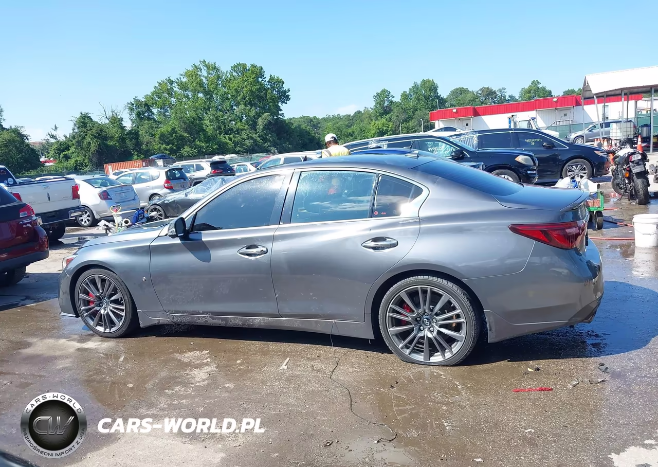 2018 Infiniti Q50 3.0T Red Sport 400 VIN:JN1FV7AP8JM461542 - 14
