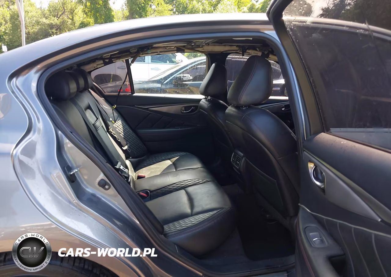 2018 Infiniti Q50 3.0T Red Sport 400 VIN:JN1FV7AP8JM461542 - 8