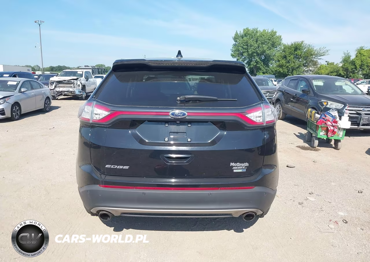 2017 Ford Edge Sel VIN:2FMPK4J95HBB93488 - 16