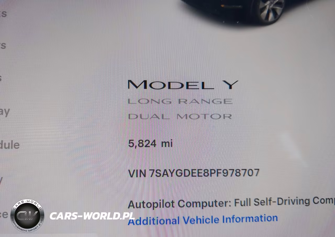 2023 Tesla Model Y Awd-Long Range Dual Motor All-Wheel Drive VIN:7SAYGDEE8PF978707 - 14