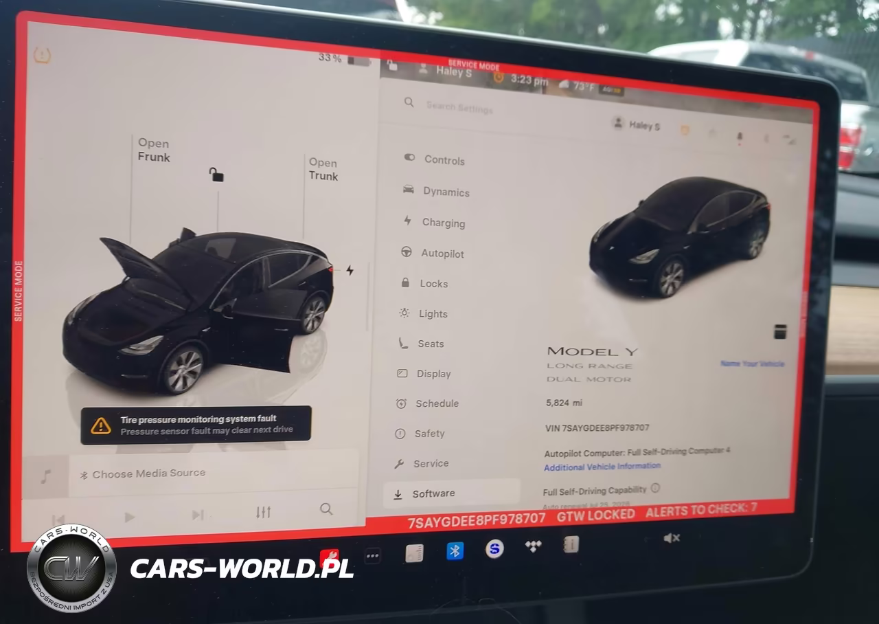 2023 Tesla Model Y Awd-Long Range Dual Motor All-Wheel Drive VIN:7SAYGDEE8PF978707 - 17