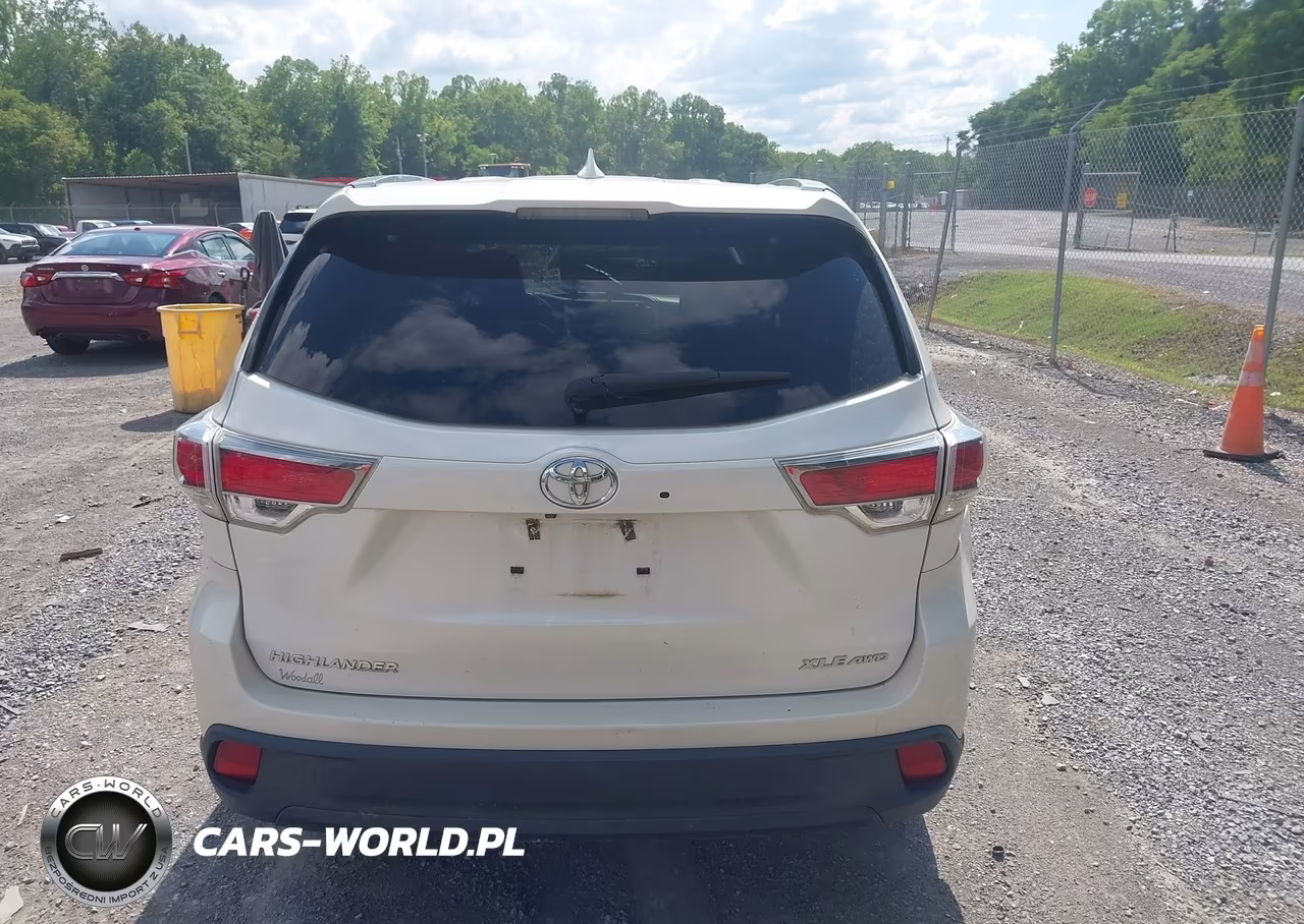 2016 Toyota Highlander Xle V6 VIN:5TDJKRFH9GS348452 - 16