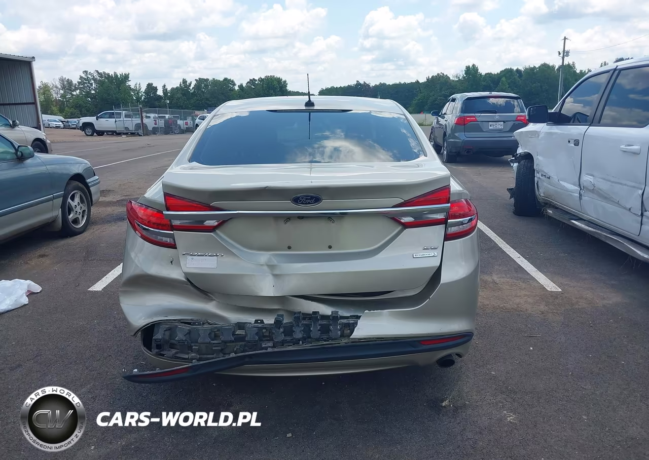2017 Ford Fusion Se VIN:3FA6P0HD4HR113108 - 16