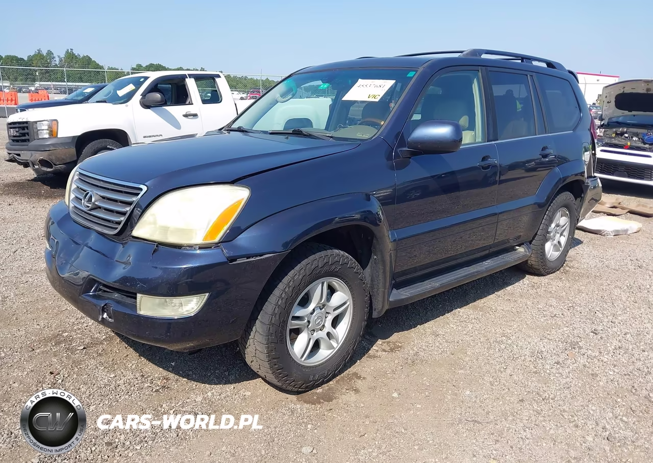 2004 Lexus Gx 470 VIN:JTJBT20X340042481 - 2