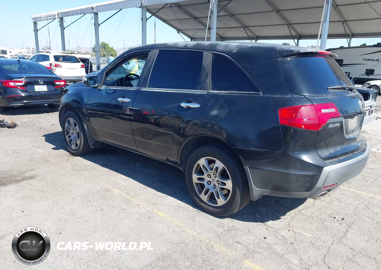 2009 Acura Mdx Technology Package VIN:2HNYD28629H520392 - 3