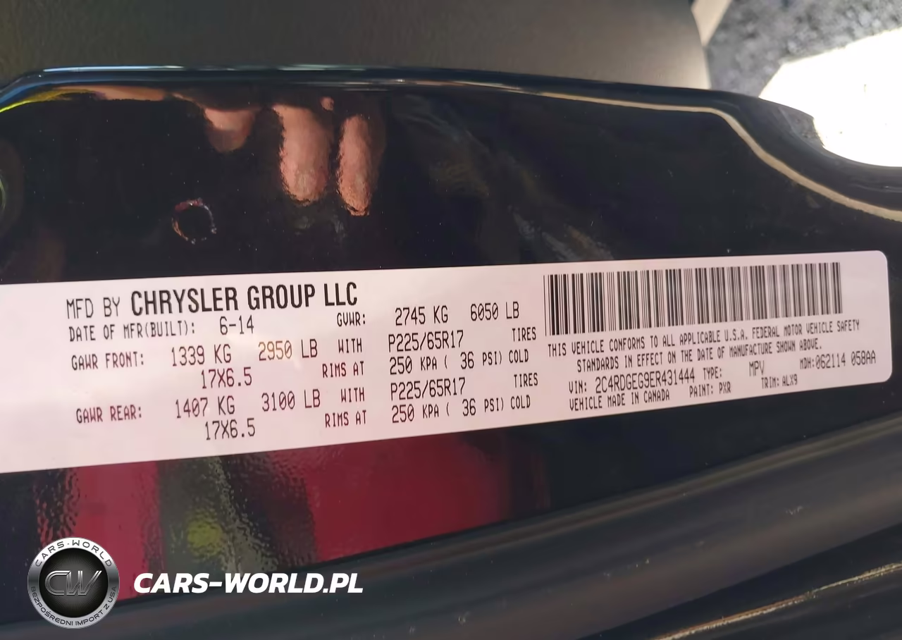 2014 Dodge Grand Caravan R-T VIN:2C4RDGEG9ER431444 - 9