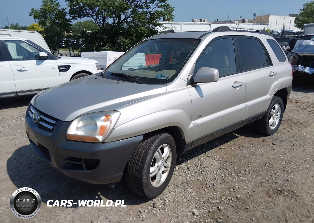 2007 Kia Sportage Ex V6 VIN:KNDJE723477342185 - 2