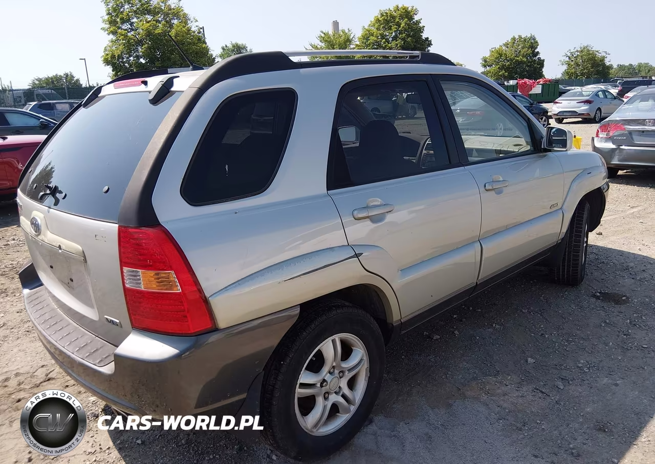 2007 Kia Sportage Ex V6 VIN:KNDJE723477342185 - 4