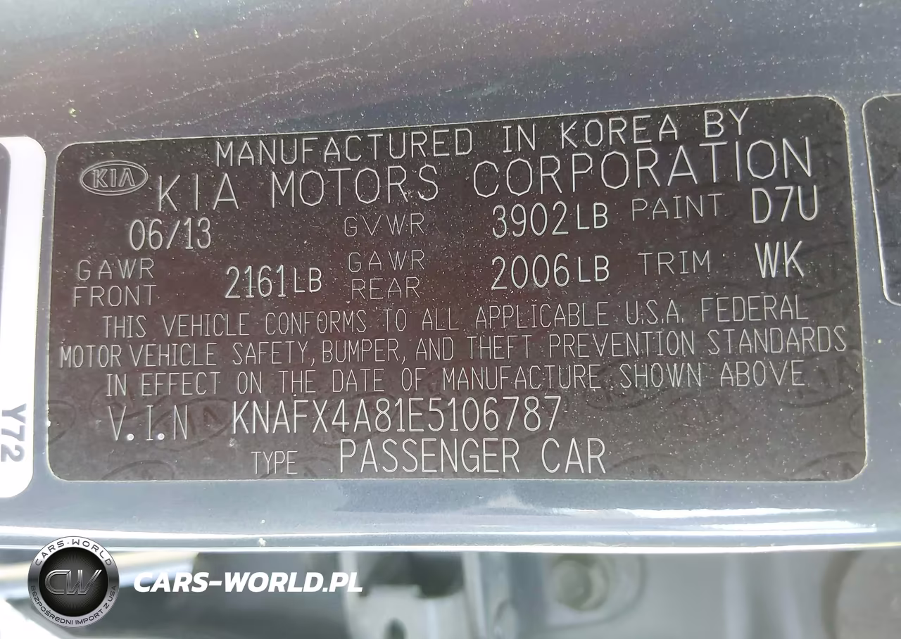 2014 Kia Forte Ex VIN:KNAFX4A81E5106787 - 9