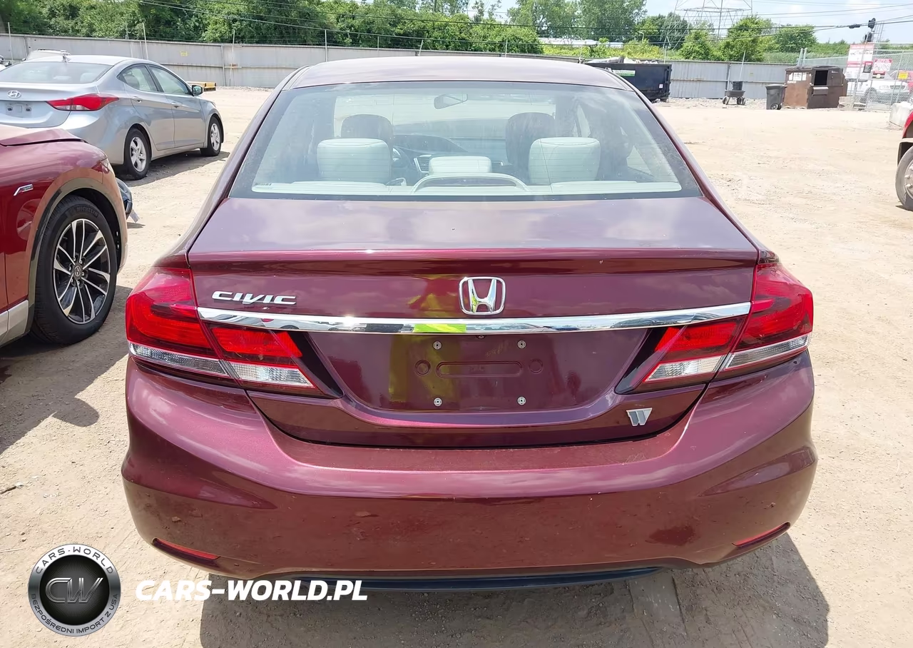 2014 Honda Civic Lx VIN:19XFB2F51EE005614 - 17