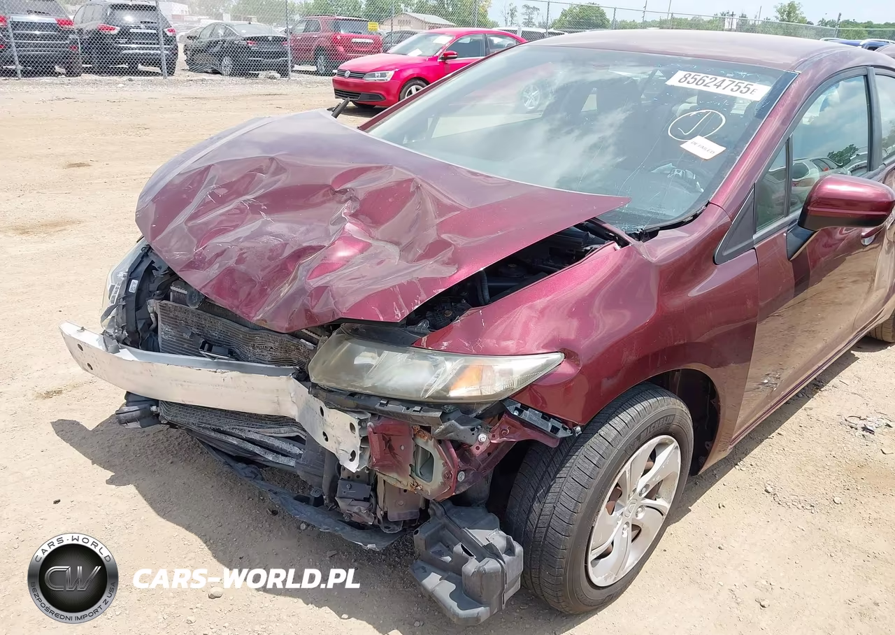 2014 Honda Civic Lx VIN:19XFB2F51EE005614 - 6