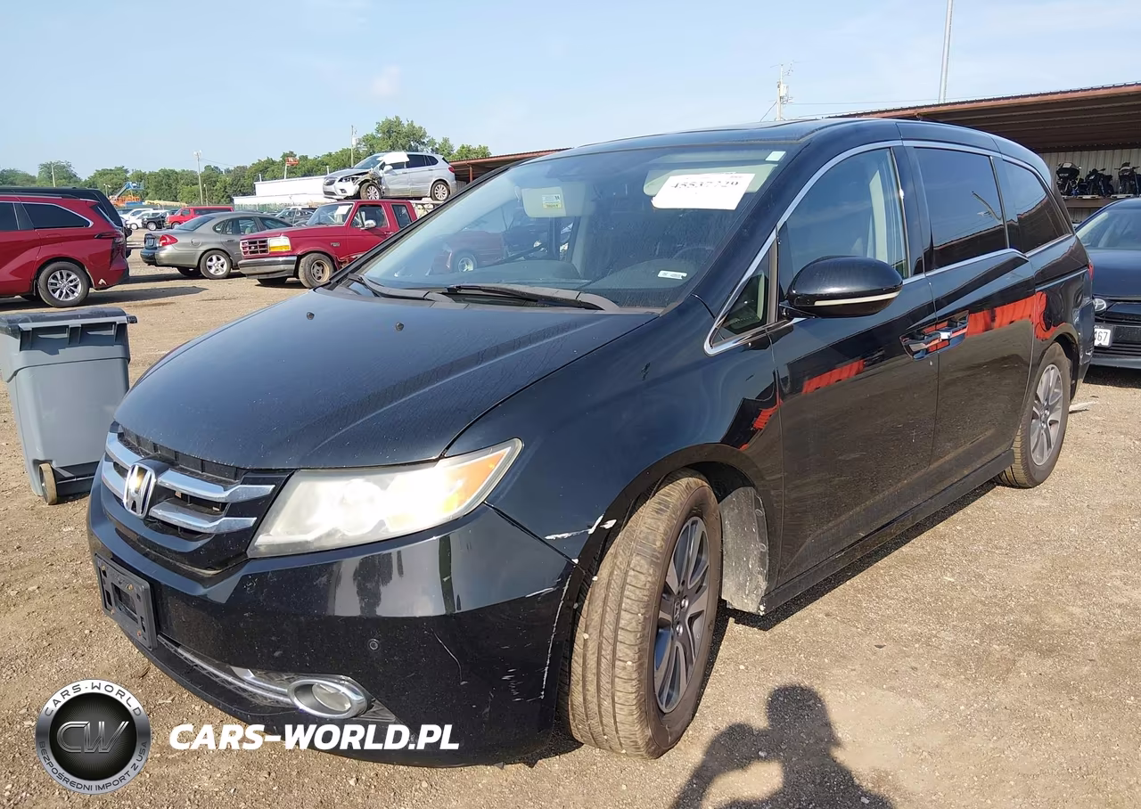2015 Honda Odyssey Touring-Touring Elite VIN:5FNRL5H96FB036848 - 2