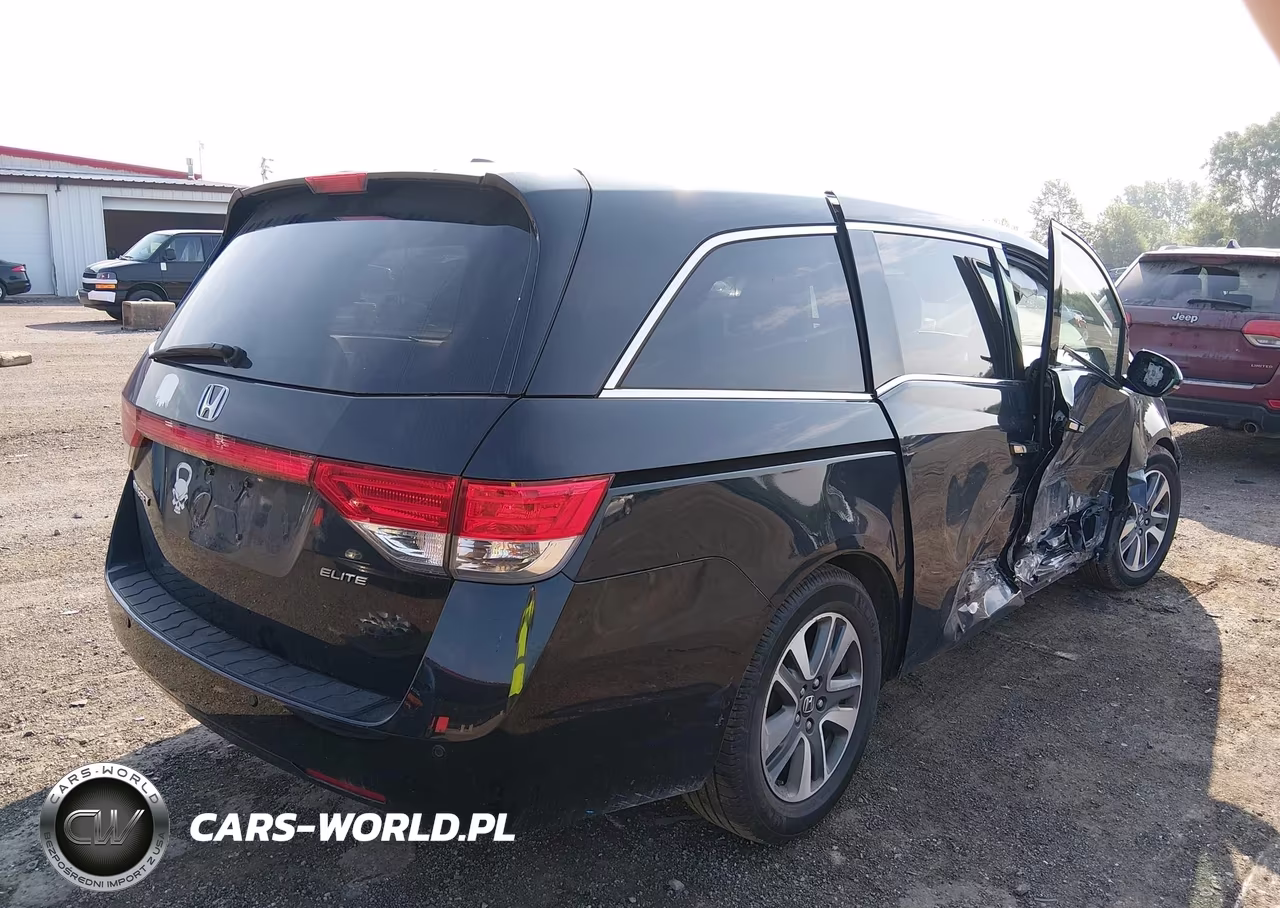 2015 Honda Odyssey Touring-Touring Elite VIN:5FNRL5H96FB036848 - 4