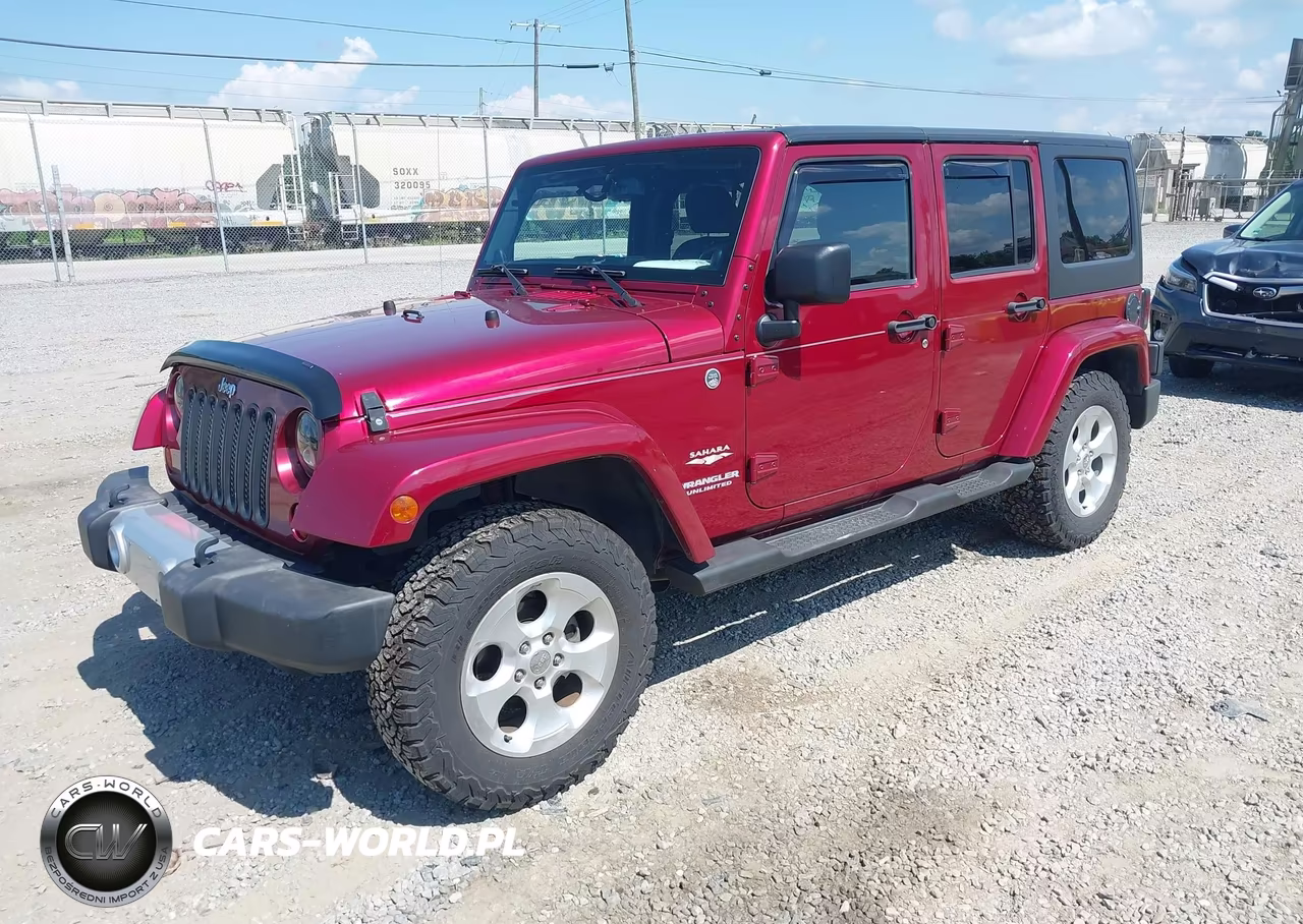 2013 Jeep Wrangler Unlimited Sahara VIN:1C4BJWEG3DL560548 - 2