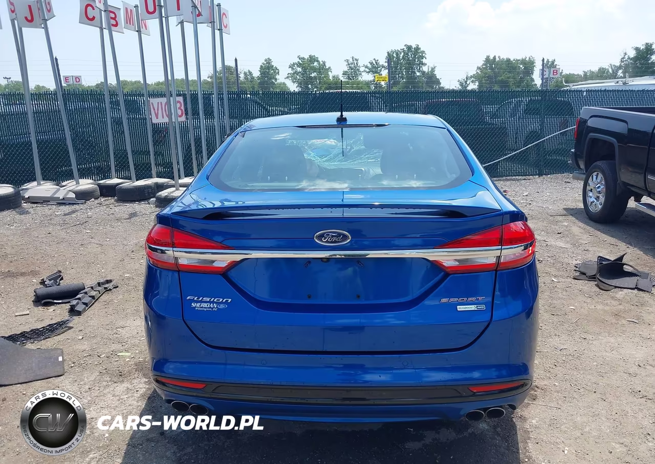 2017 Ford Fusion Sport VIN:3FA6P0VP5HR211613 - 17