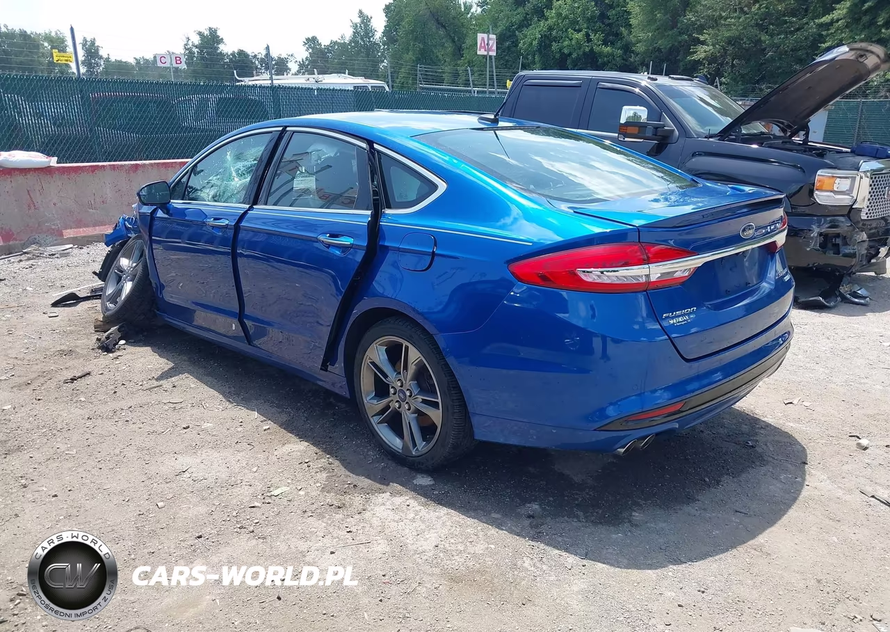 2017 Ford Fusion Sport VIN:3FA6P0VP5HR211613 - 3