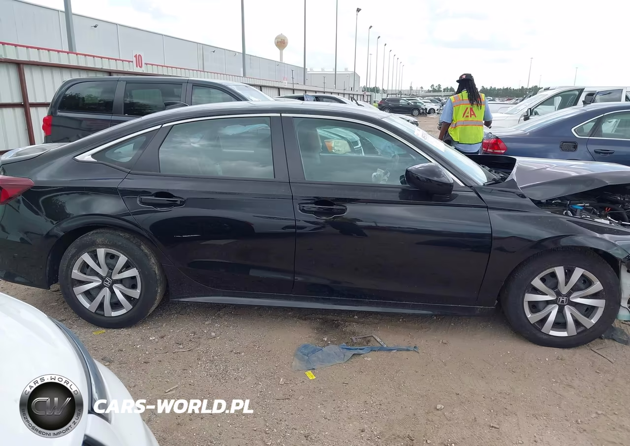 2025 Honda Civic Lx VIN:2HGFE2F29SH601441 - 12