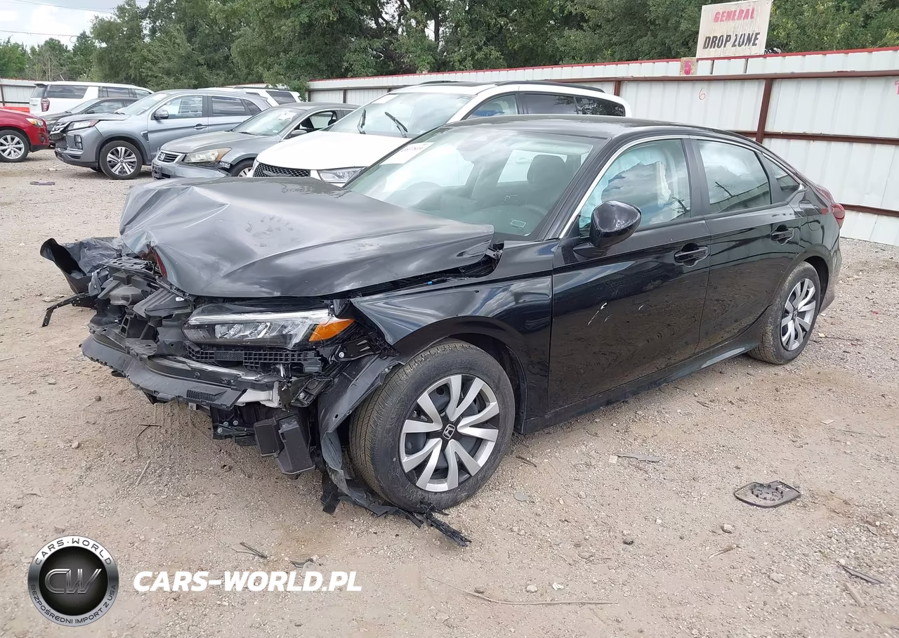 2025 Honda Civic Lx VIN:2HGFE2F29SH601441 - 2