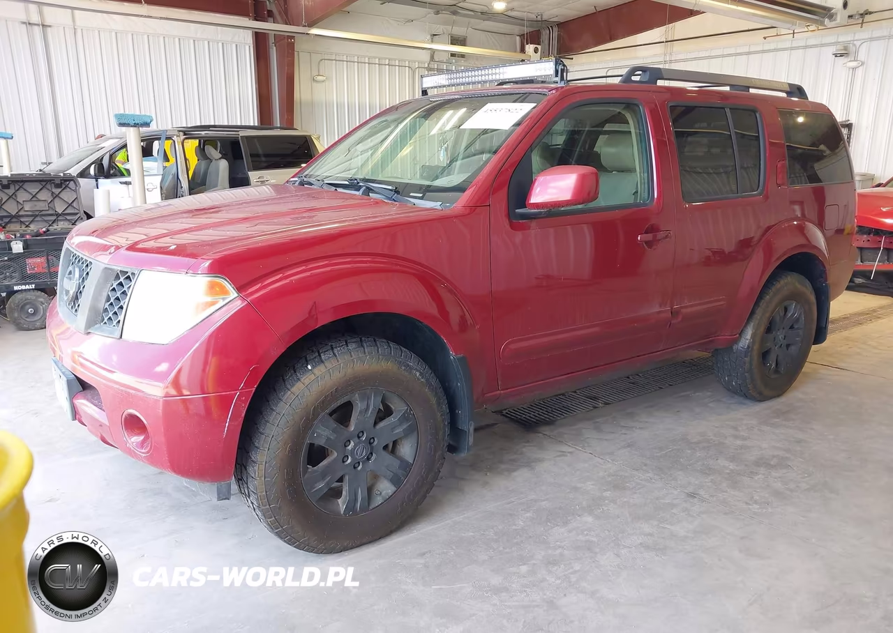 2005 Nissan Pathfinder Le VIN:5N1AR18WX5C732646 - 2