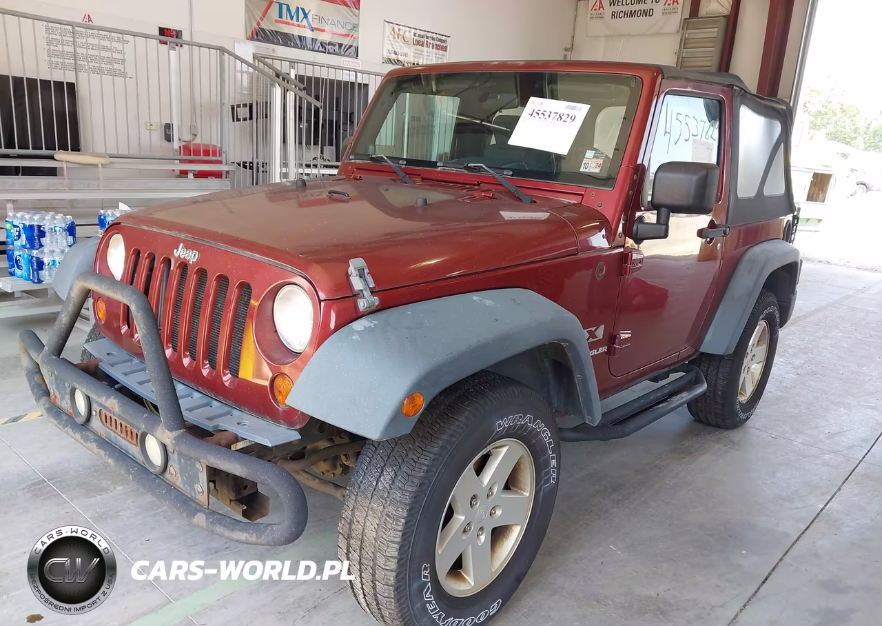 2008 Jeep Wrangler X VIN:1J4FA24138L616852 - 2