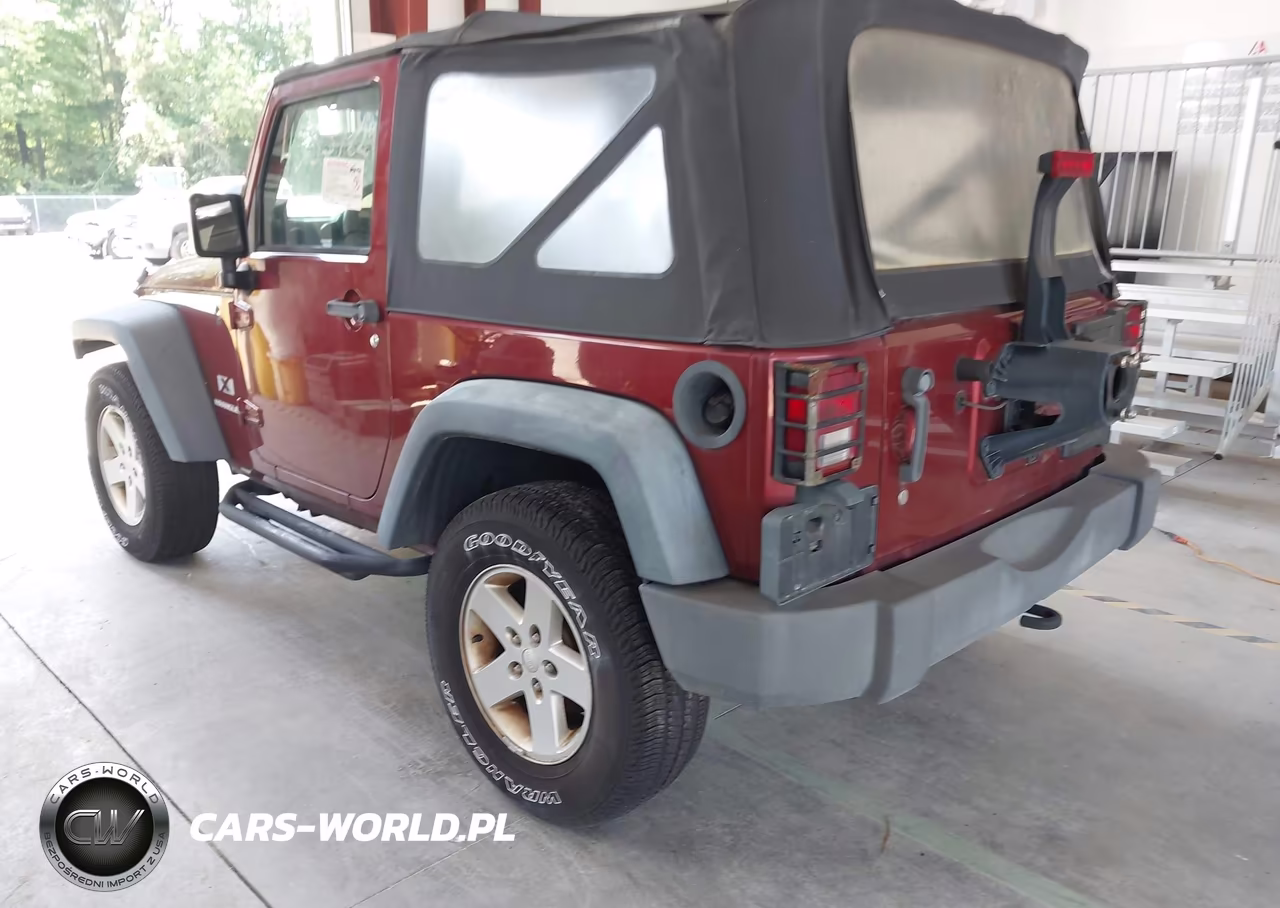 2008 Jeep Wrangler X VIN:1J4FA24138L616852 - 3