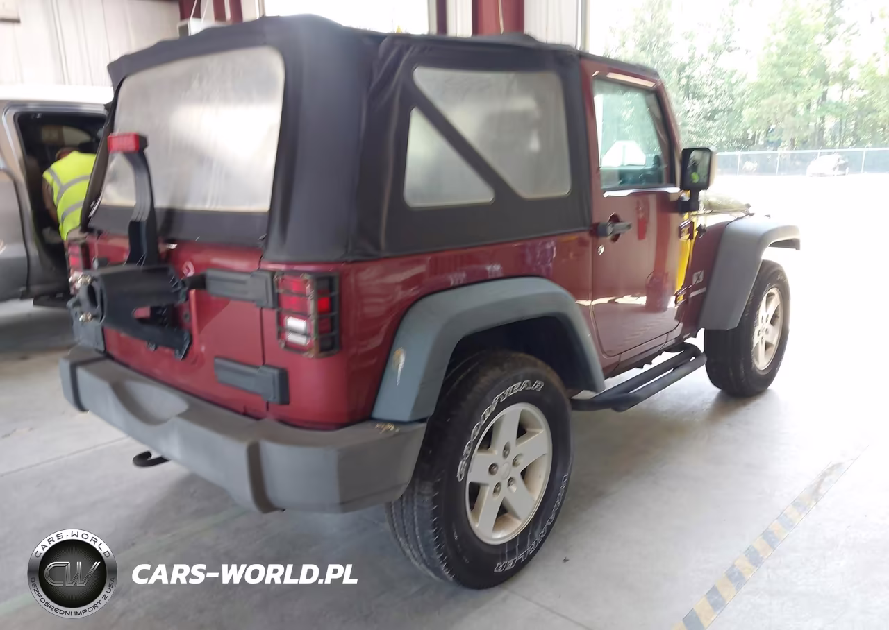 2008 Jeep Wrangler X VIN:1J4FA24138L616852 - 4