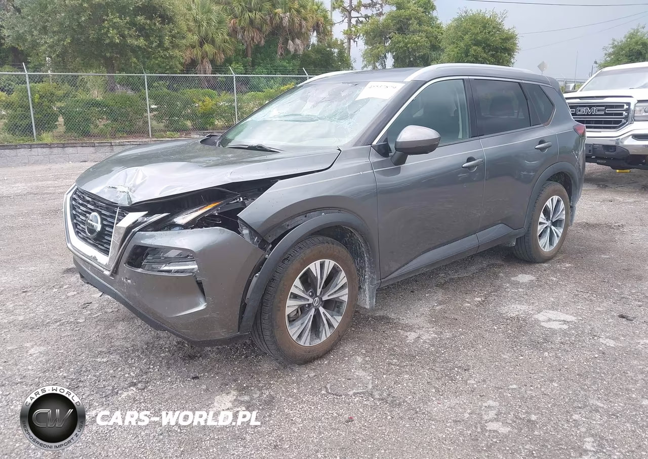 2021 Nissan Rogue Sv Fwd VIN:5N1AT3BAXMC824025 - 2