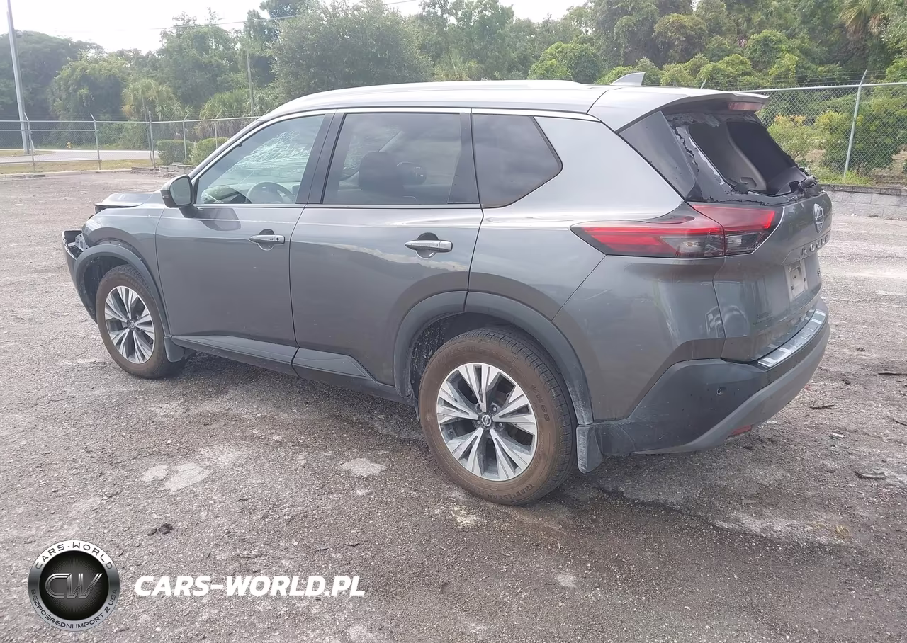 2021 Nissan Rogue Sv Fwd VIN:5N1AT3BAXMC824025 - 3