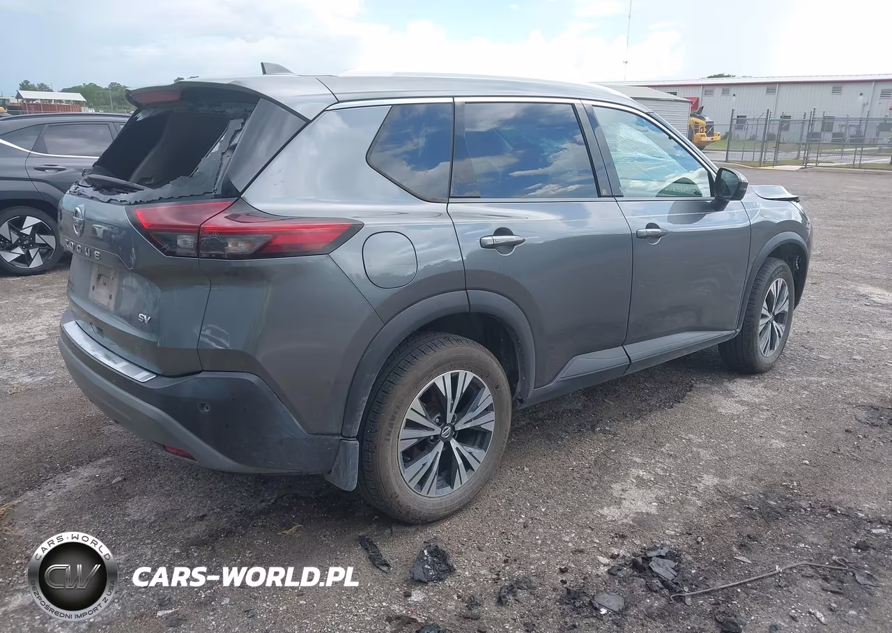 2021 Nissan Rogue Sv Fwd VIN:5N1AT3BAXMC824025 - 4