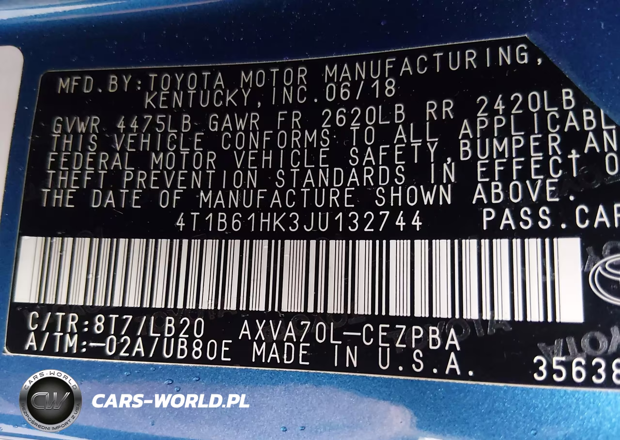 2018 Toyota Camry Xse VIN:4T1B61HK3JU132744 - 9
