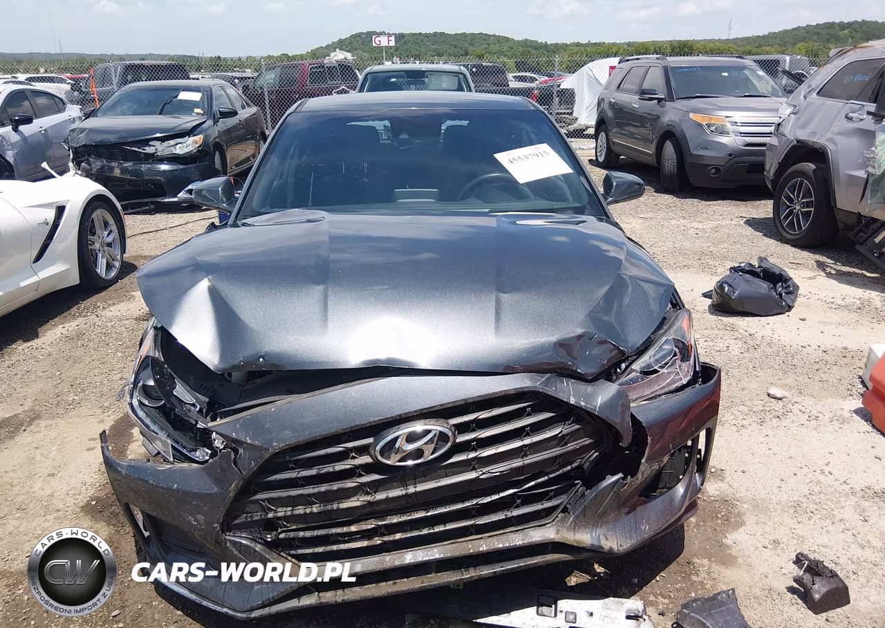 2019 Hyundai Veloster 2.0 VIN:KMHTG6AF7KU020025 - 12