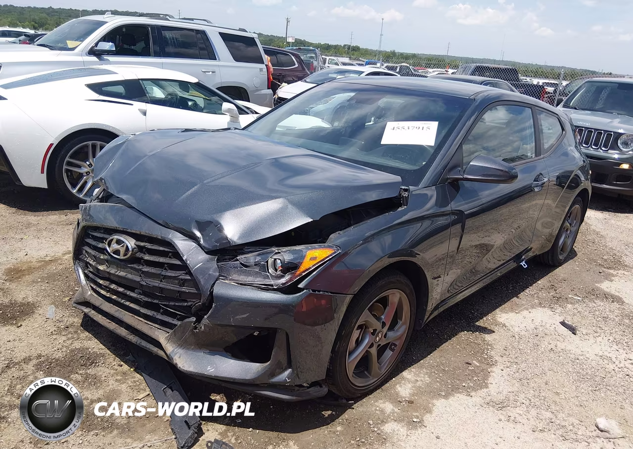 2019 Hyundai Veloster 2.0 VIN:KMHTG6AF7KU020025 - 2
