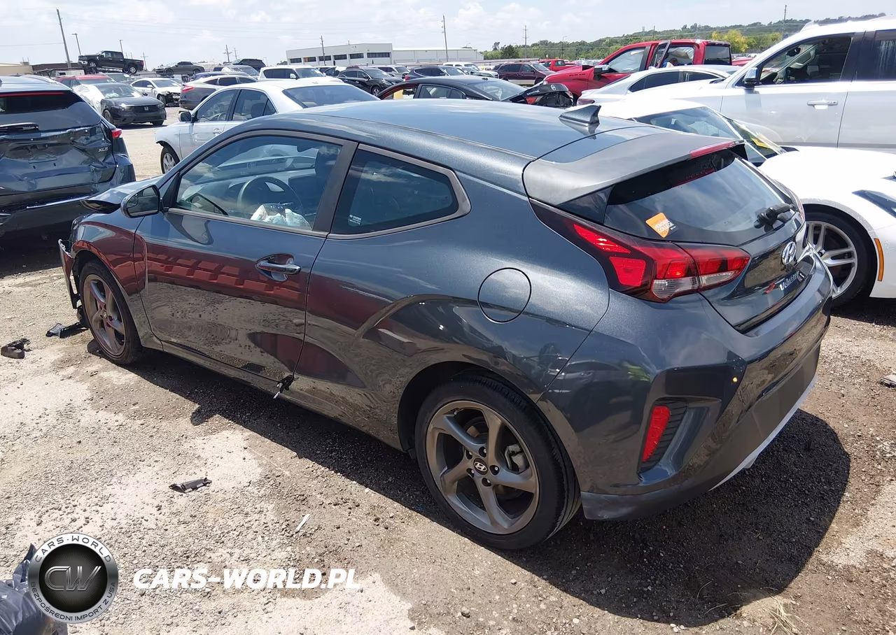 2019 Hyundai Veloster 2.0 VIN:KMHTG6AF7KU020025 - 3