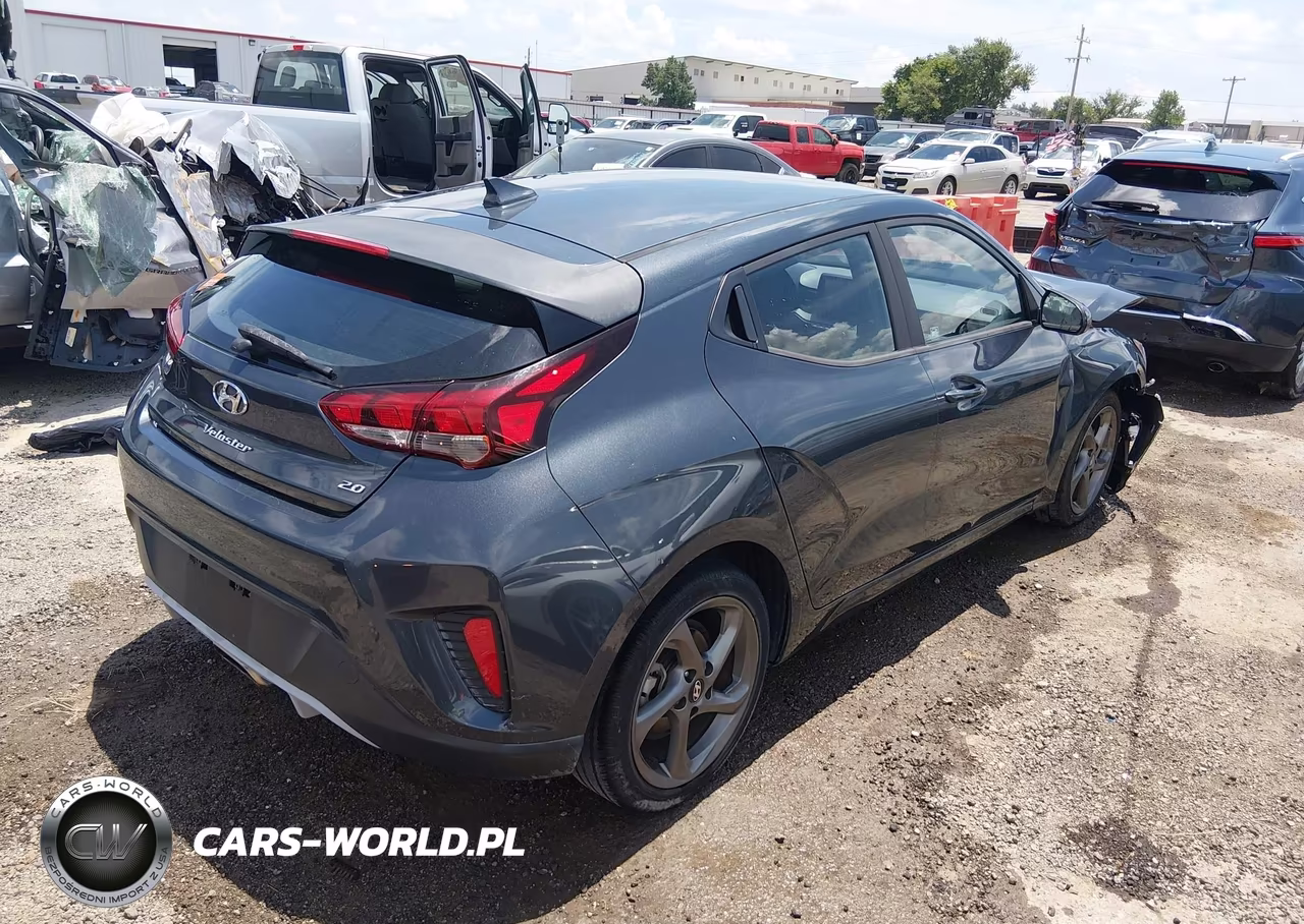 2019 Hyundai Veloster 2.0 VIN:KMHTG6AF7KU020025 - 4