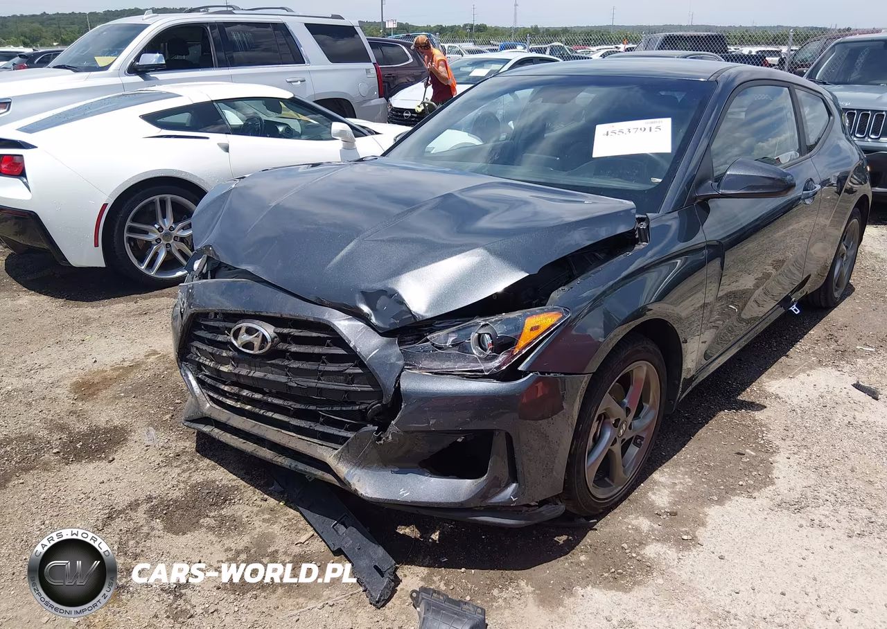2019 Hyundai Veloster 2.0 VIN:KMHTG6AF7KU020025 - 6