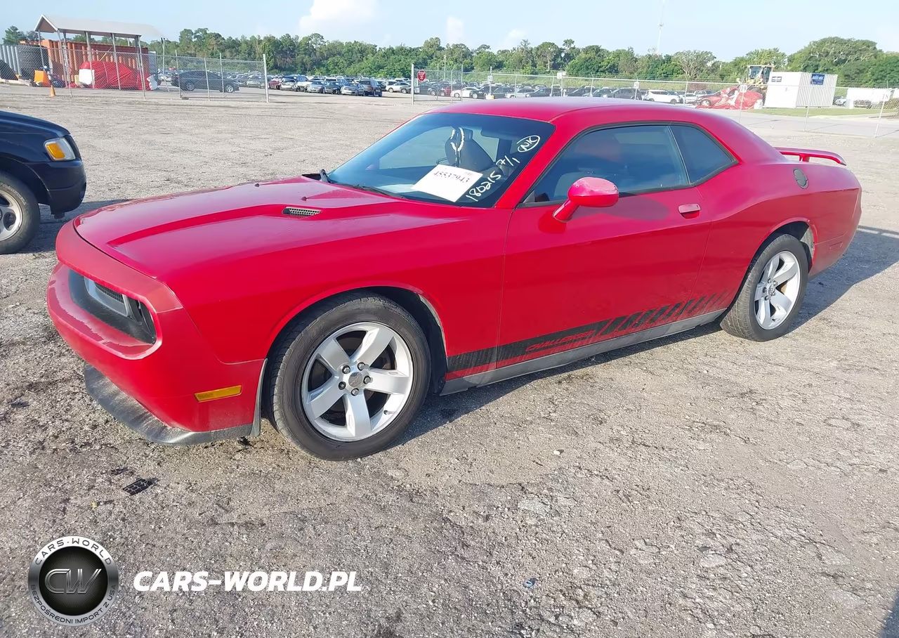 2012 Dodge Challenger Sxt VIN:2C3CDYAG8CH180215 - 2