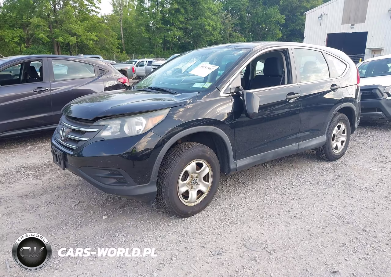 2014 Honda Cr-V Lx VIN:2HKRM4H33EH696347 - 2