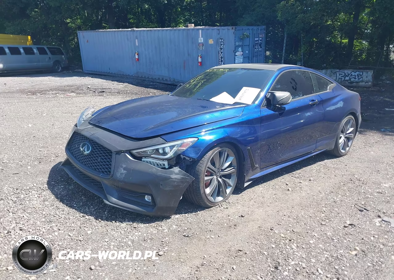 2020 Infiniti Q60 Red Sport 400 Awd VIN:JN1FV7EL3LM460115 - 2