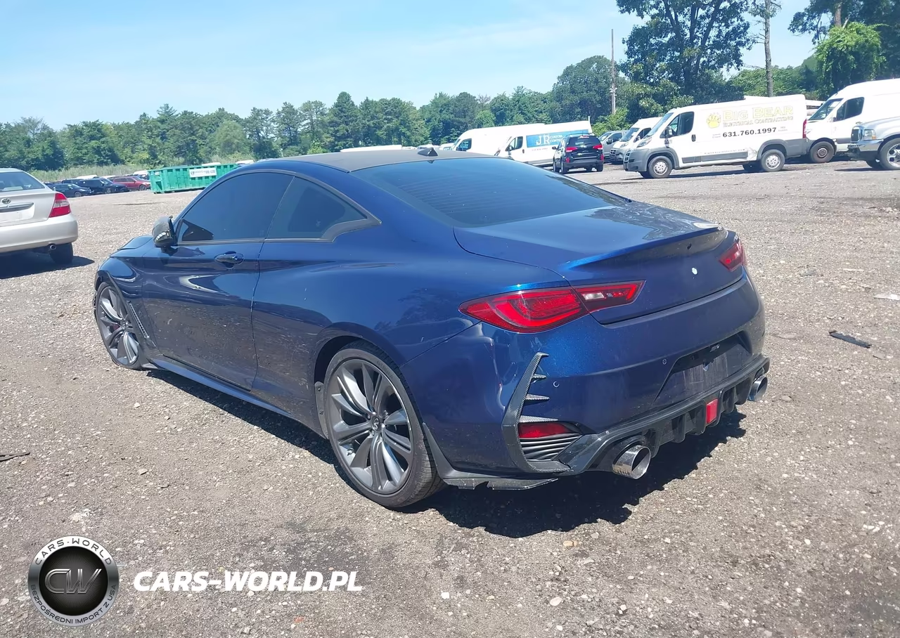2020 Infiniti Q60 Red Sport 400 Awd VIN:JN1FV7EL3LM460115 - 3