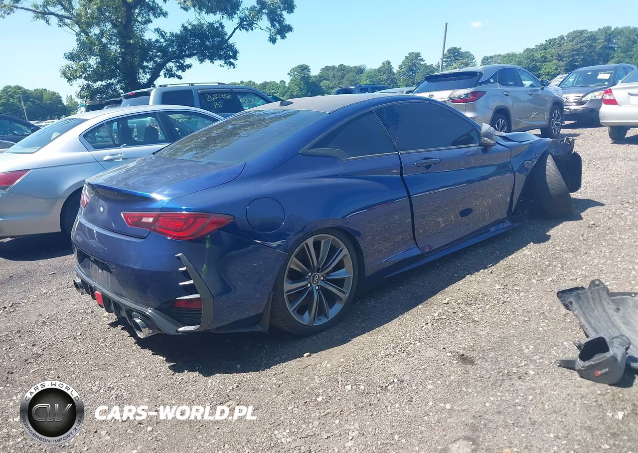 2020 Infiniti Q60 Red Sport 400 Awd VIN:JN1FV7EL3LM460115 - 4