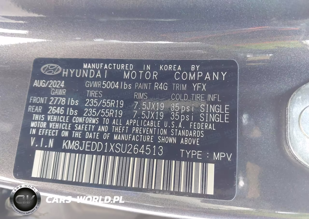 2025 Hyundai Tucson Hybrid Limited VIN:KM8JEDD1XSU264513 - 9
