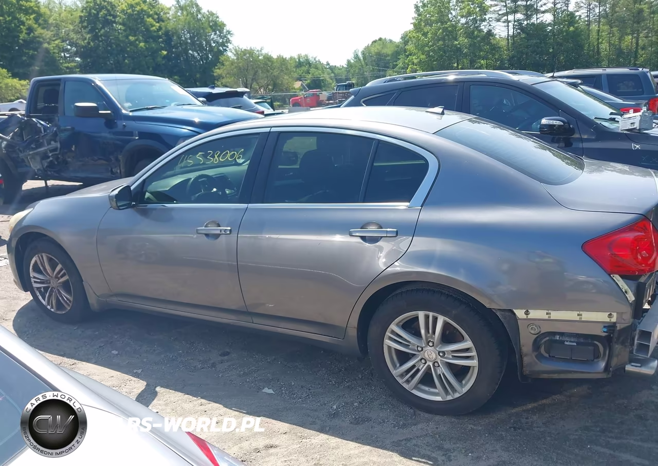 2012 Infiniti G25X VIN:JN1DV6AR1CM861755 - 14