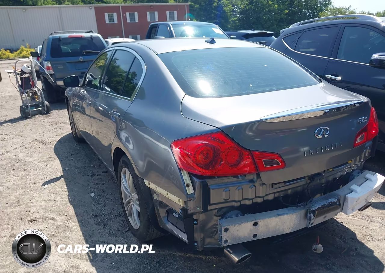2012 Infiniti G25X VIN:JN1DV6AR1CM861755 - 3