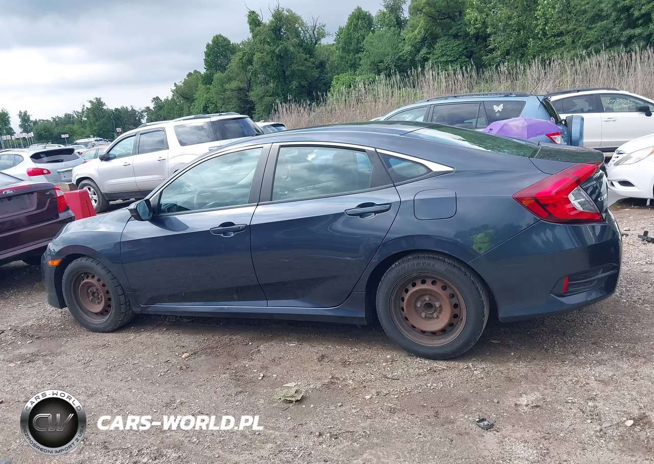 2016 Honda Civic Lx VIN:19XFC2F58GE202411 - 14